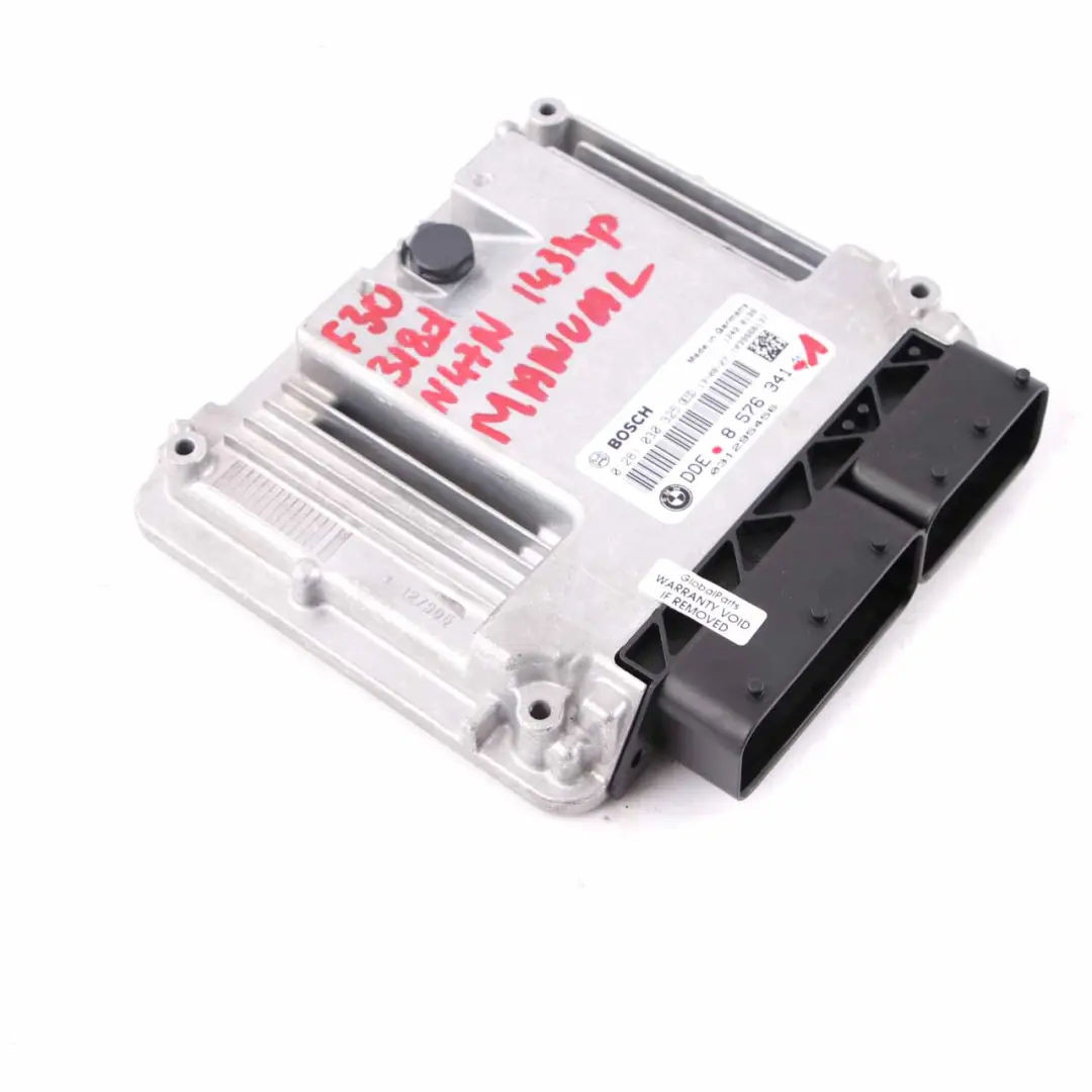 BMW F20 F21 F30 F31 118d 318d 143HP N47N Moteur Contrôle ECU DDE - SKU 8576341 - Numéro de pièce 8576341