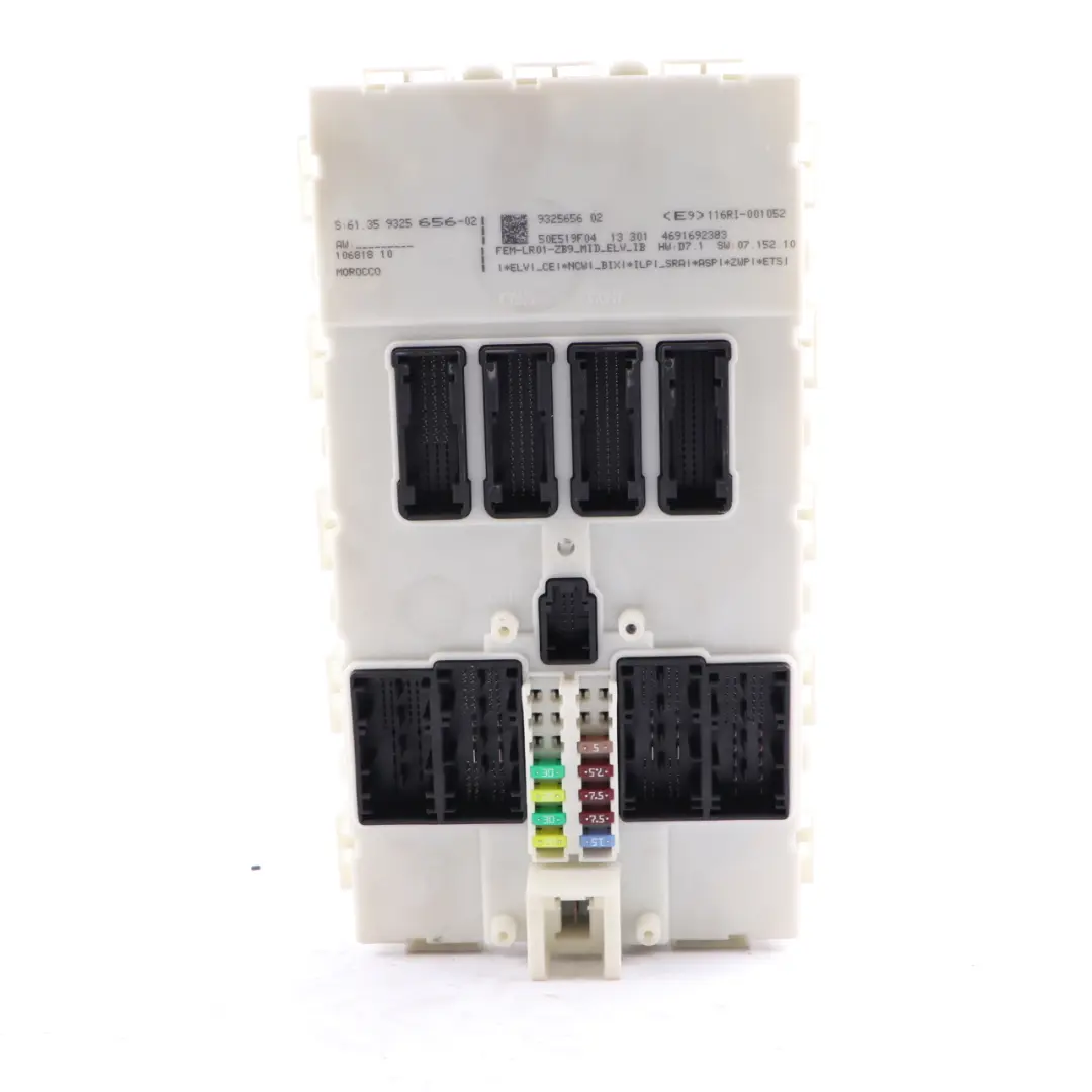 BMW F20 F21 116d ed N47N Engine Control Unit DDE ECU Kit FEM Key Manual - SKU 8577625-1 - Part number 8577625