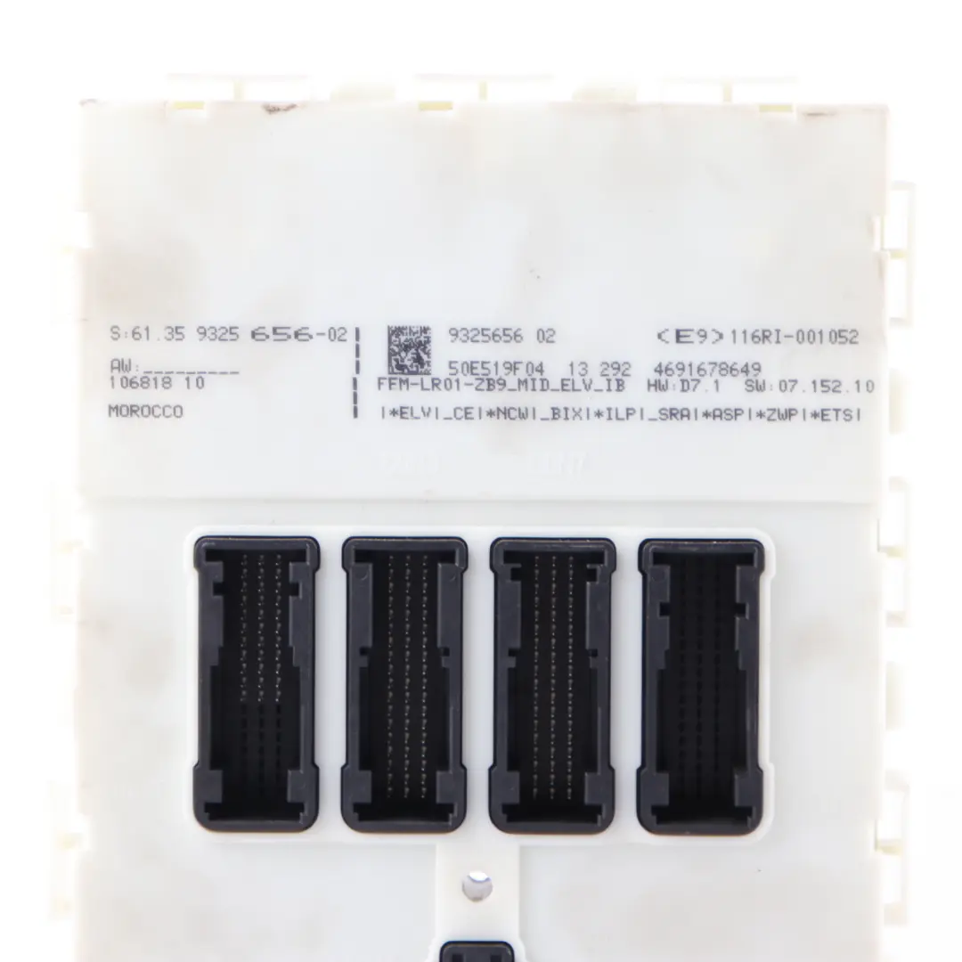 BMW F20 F21 114d N47N 95HP Engine Control Unit DDE ECU Kit FEM Key Lock - SKU 8577625-2 - Part number 8577625