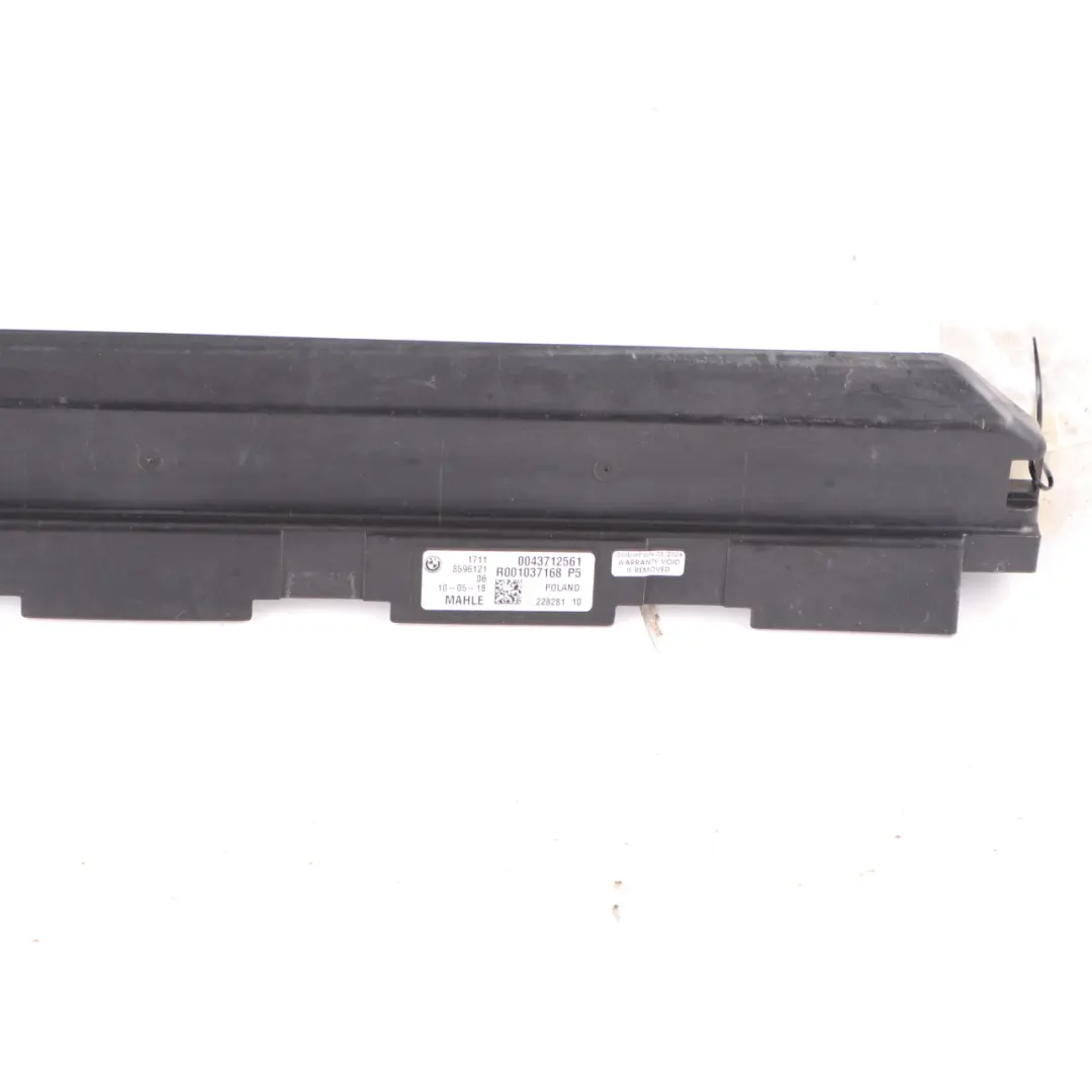 Radiator Cover BMW G30 G31 G32 GT G11 G15 Bracket Top Upper Panel Trim to with Part number 8577636 Radiator Cover BMW G30 G31 G32 GT G11 G15 Bracket Top Upper Panel Trim - SKU 8577636 - Part number 8577636