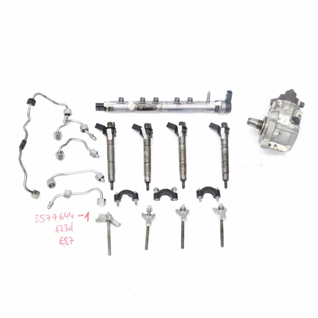 BMW E81 E87 LCI 123d N47S 204HP Set Inyector Bomba Combustible Sistema Inyección - SKU 8577644-1 - Número de pieza 8577644