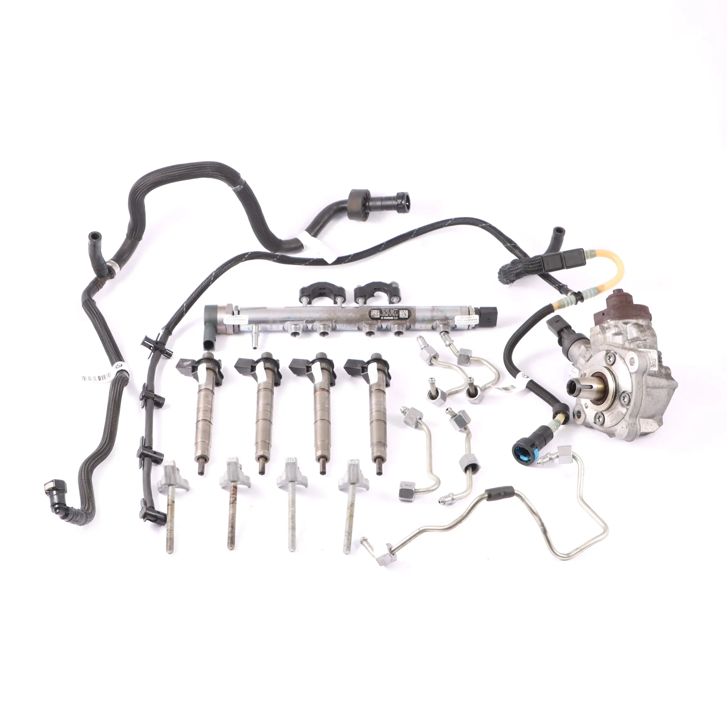 BMW E84 20d 20dX N47 177HP Set Pompa Carburante Iniettore Sistema di Iniezione