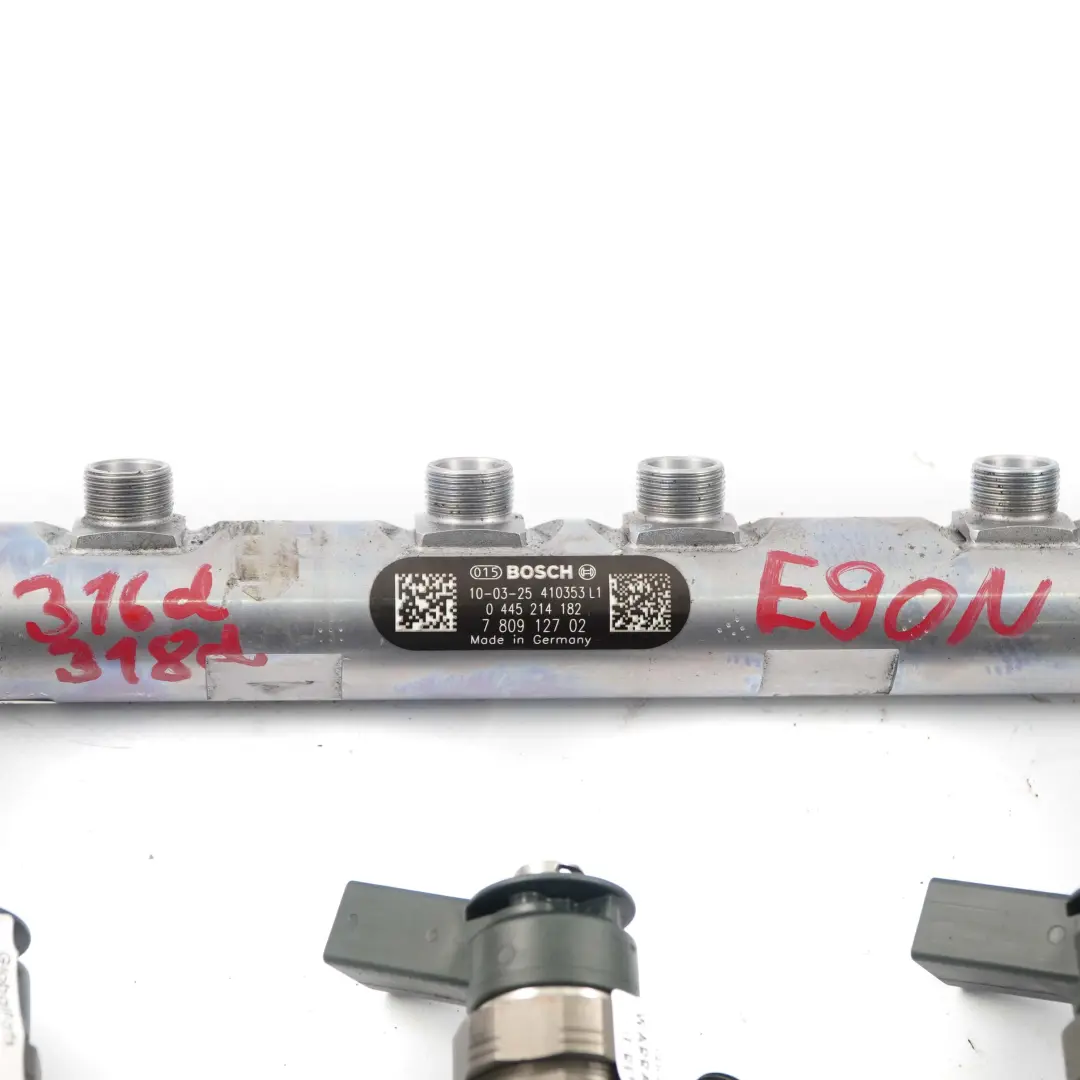 Sistema De Inyeccion De Gasolina Conjunto N47N para BMW E90 E91 LCI 316d 318d con número de pieza 8577649 BMW E90 E91 LCI 316d 318d Sistema De Inyeccion De Gasolina Conjunto N47N - SKU 8577649-1 - Número de pieza 8577649