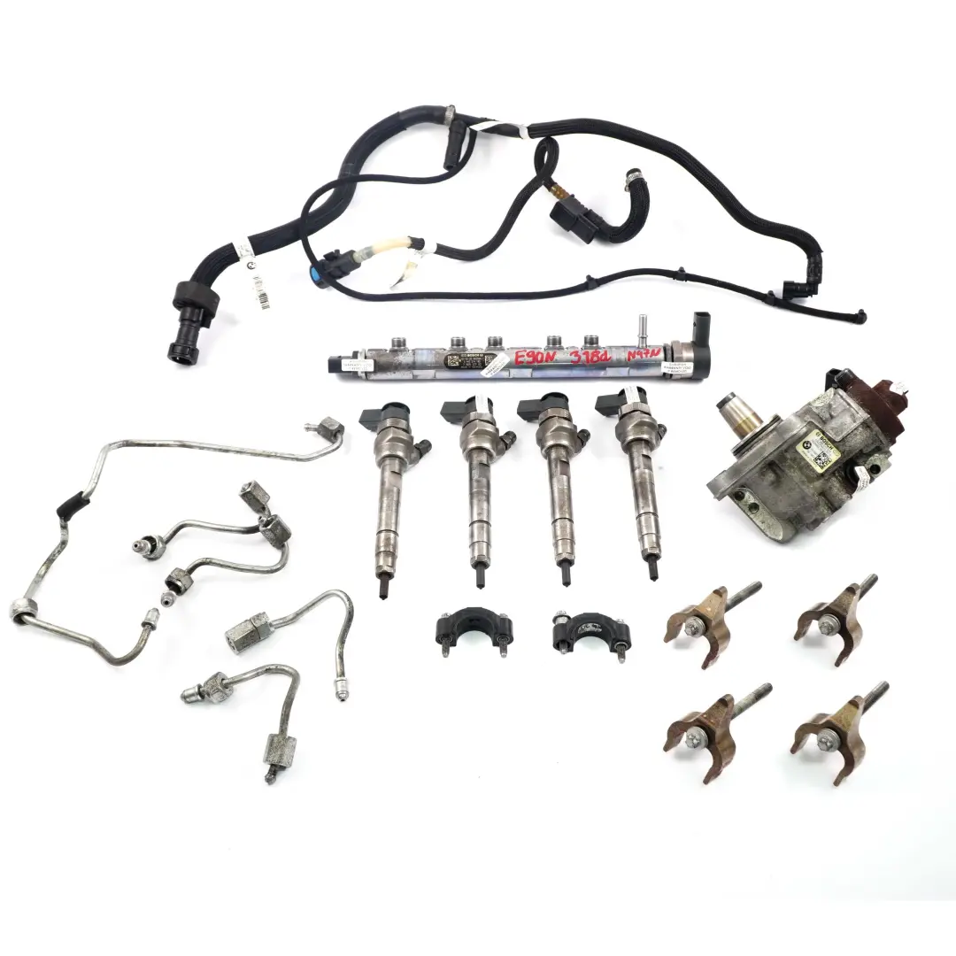 BMW E90 LCI 316d 318d N47N Zestaw układ wtryskowy - SKU 8577649-3 - Numer Części 8577649