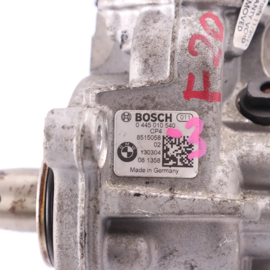  Pompa Carburante BMW F20 F21 116d ed N47N 116hp Pompa Iniezione 8515058 - SKU 8577651-3 - Numero di parte 8577651