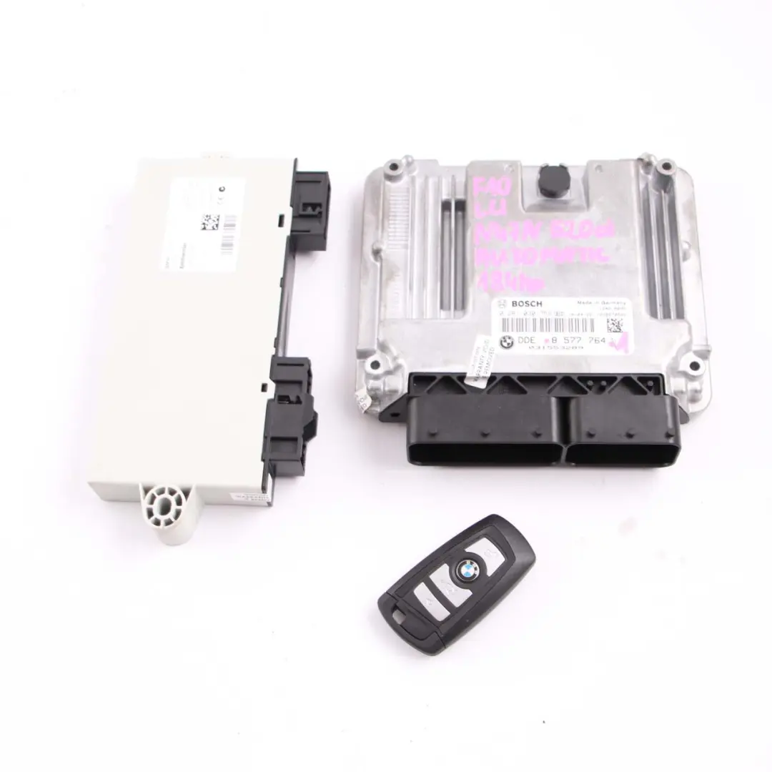 N47N 184HP ECU Kit DDE + Key + CAS4 Manual to BMW F10 F11 520d Diesel with Part number 8577764 BMW F10 F11 520d Diesel N47N 184HP ECU Kit DDE + Key + CAS4 Manual - SKU 8577764 - Part number 8577764