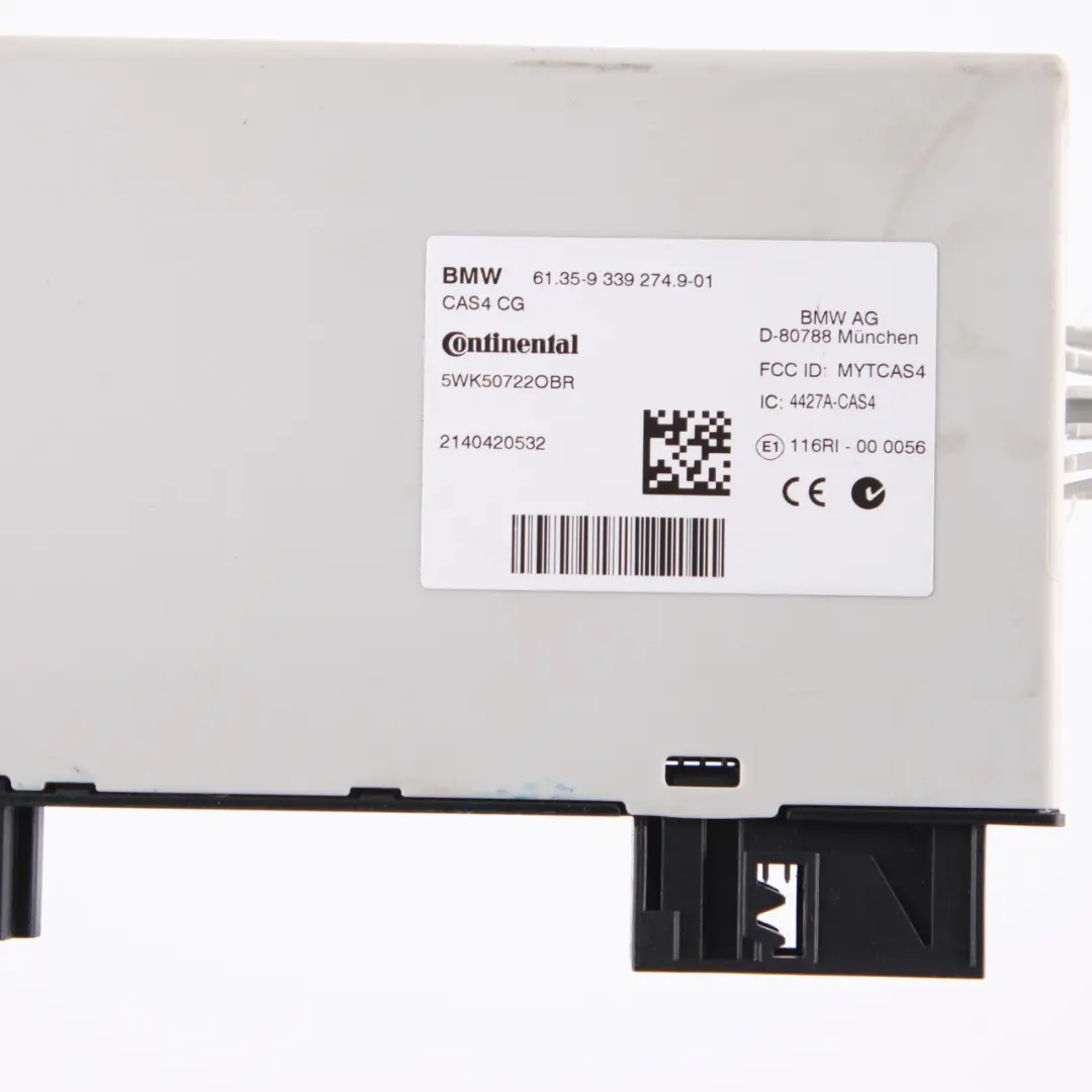 BMW F01 LCI 730d N57N Engine Control ECU Kit DDE CAS4 Key Automatic - SKU 8577834-1 - Part number 8577834