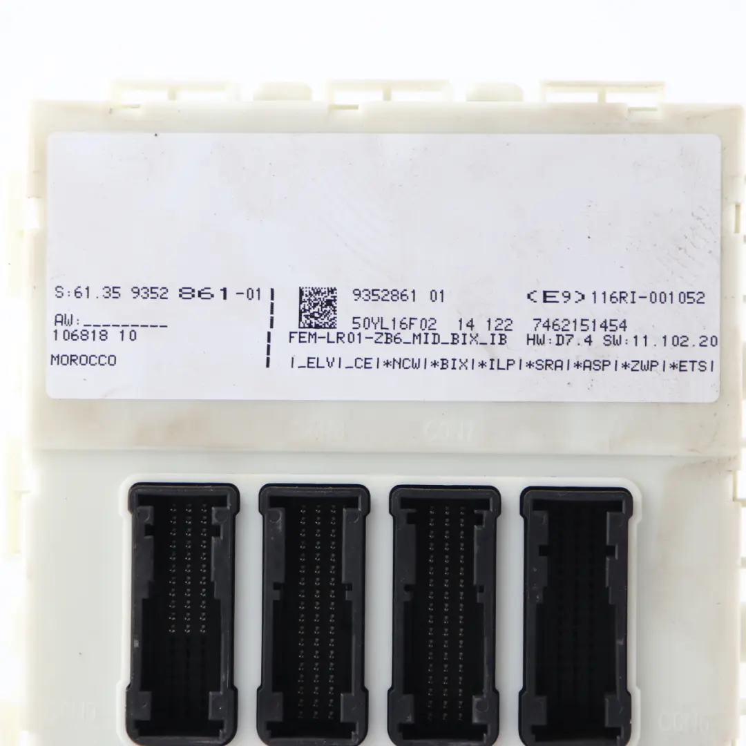 BMW F30 330dX 258HP N57N Control Unit Module ECU DDE Key FEM Automatic - SKU 8577835-1 - Part number 8577835