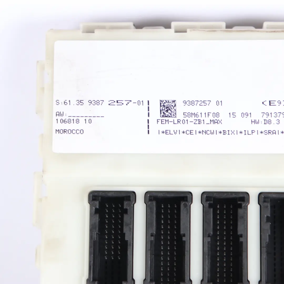 BMW F20 F30 125d 325d N47S1 Engine Control Unit ECU Kit DDE + FEM + Key - SKU 8578077-1 - Part number 8578077
