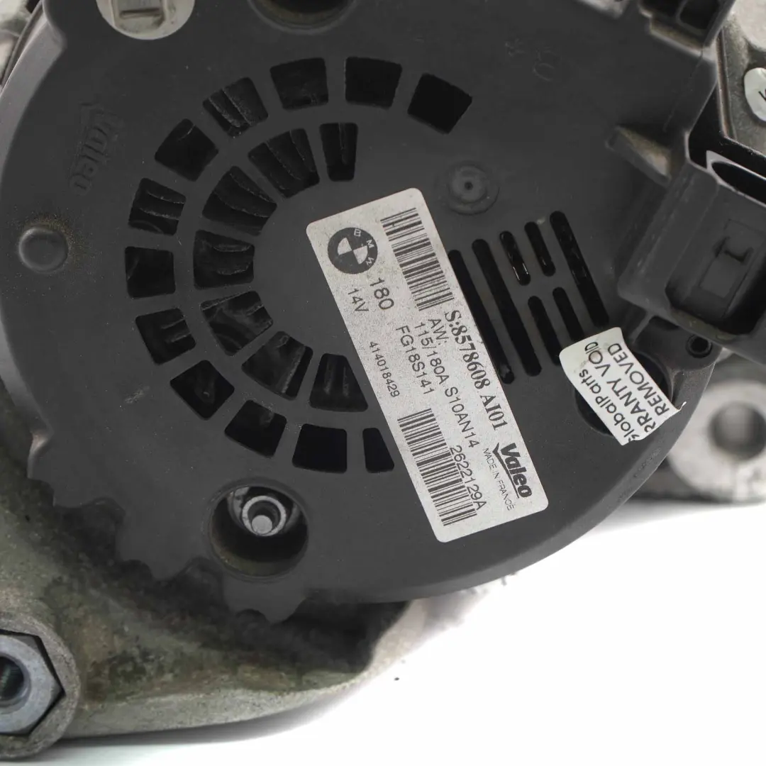 BMW 1 3 er F20 F21 F30 F31 Diesel Alternator Generator 180A 8578608 - SKU 8578609 - Teilenummer 8578609