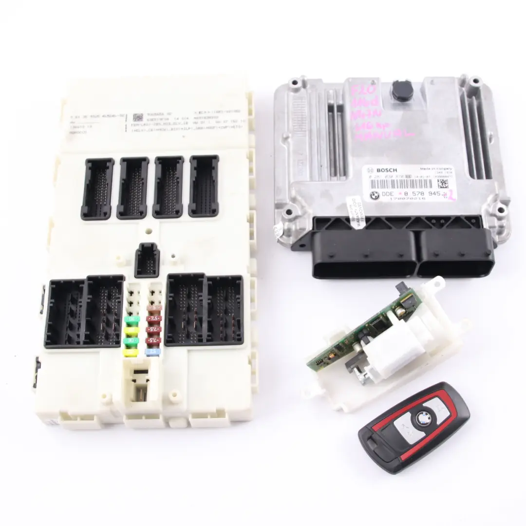 BMW F20 F21 F30 F31 116d 316d N47N 116HP ECU Kit DDE Key FEM Lock Manual - SKU 8578945-2 - Part number 8578945
