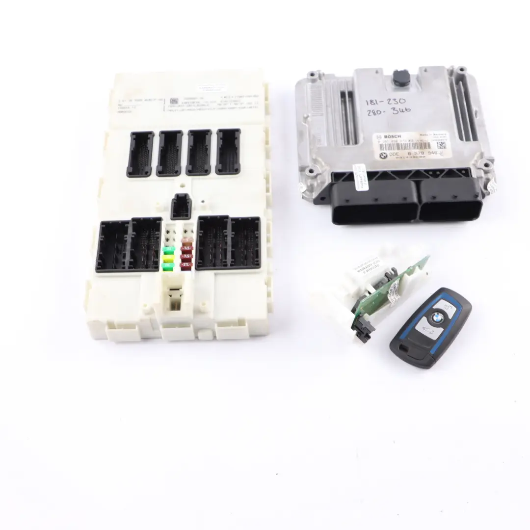 BMW F20 F30 F32 120d 320d 420d N47N 184HP Engine ECU Kit DDE FEM Key - SKU 8578946-1 - Part number 8578946