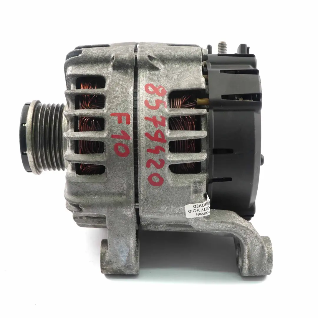  Alternator Generator BMW F07 F10 F11 N47N Diesel Engine 220A Valeo 8507625 - SKU 8579420 - Part number 8579420