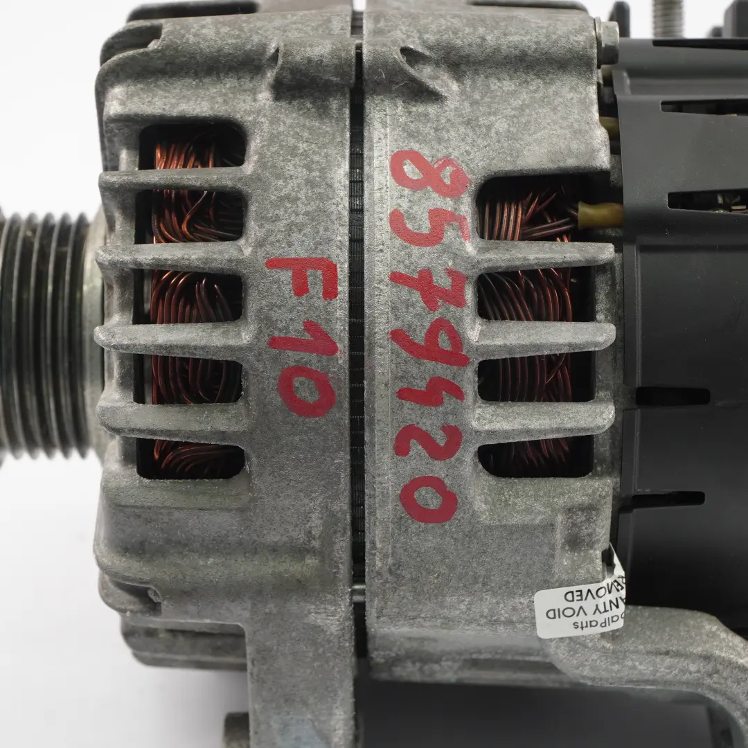  Alternator Generator BMW F07 F10 F11 N47N Diesel Engine 220A Valeo 8507625 - SKU 8579420 - Part number 8579420
