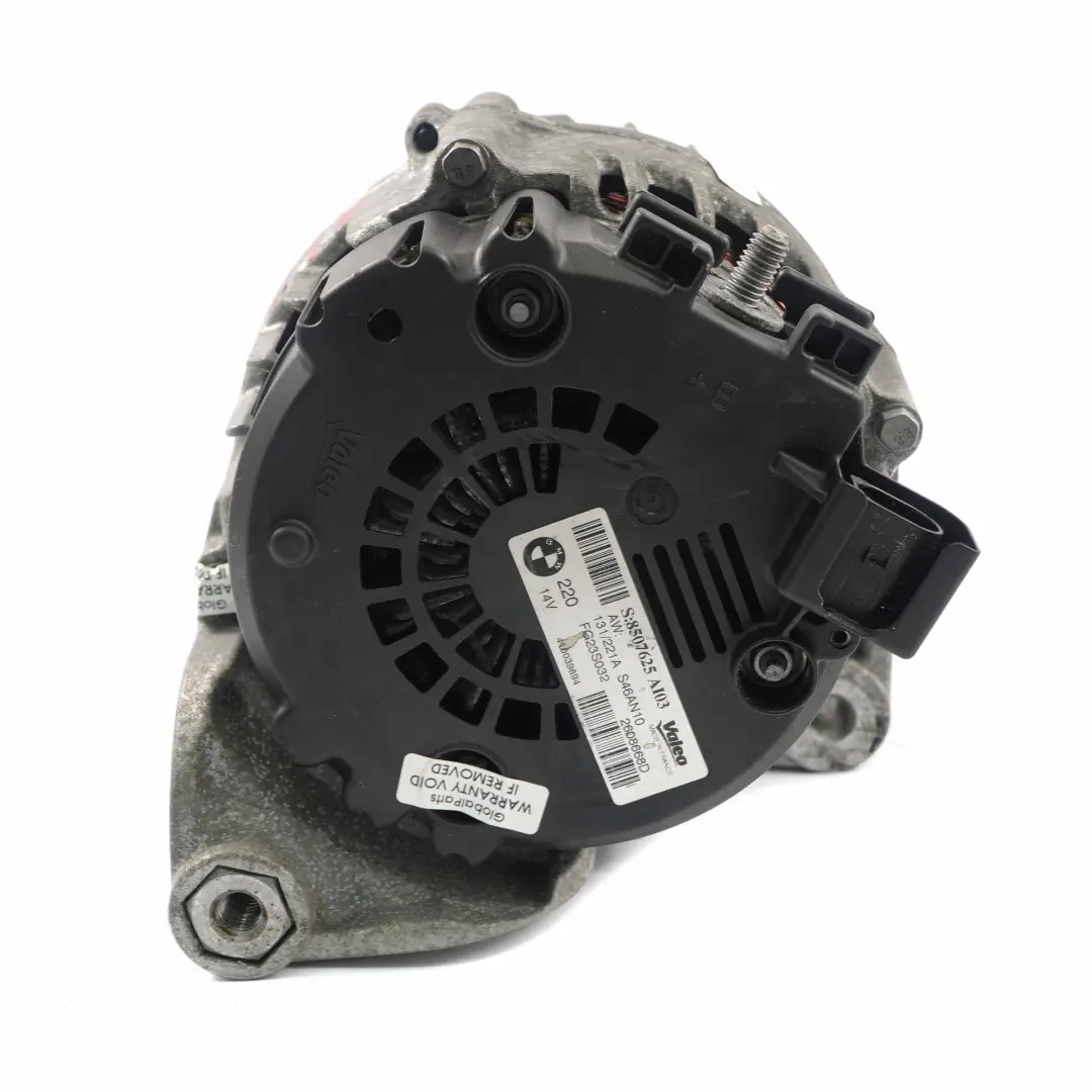  Alternator Generator BMW F07 F10 F11 N47N Diesel Engine 220A Valeo 8507625 - SKU 8579420 - Part number 8579420