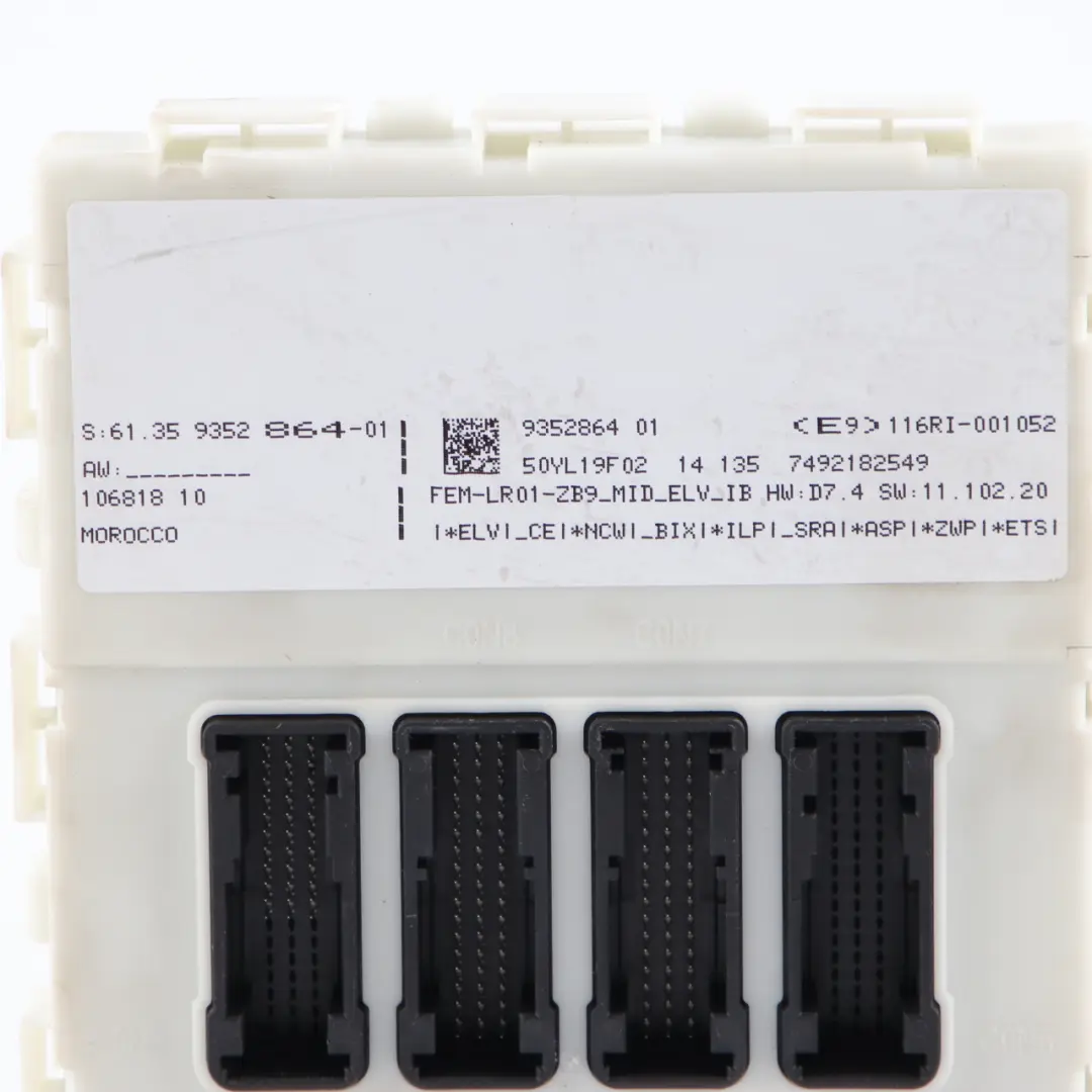 N47N 184HP ECU Kit Control Unit DDE 8579478 FEM Key to BMW F20 F30 120d 320d with Part number 13618576333 BMW F20 F30 120d 320d N47N 184HP ECU Kit Control Unit DDE 8579478 FEM Key - SKU 8579478-3 - Part number 13618576333