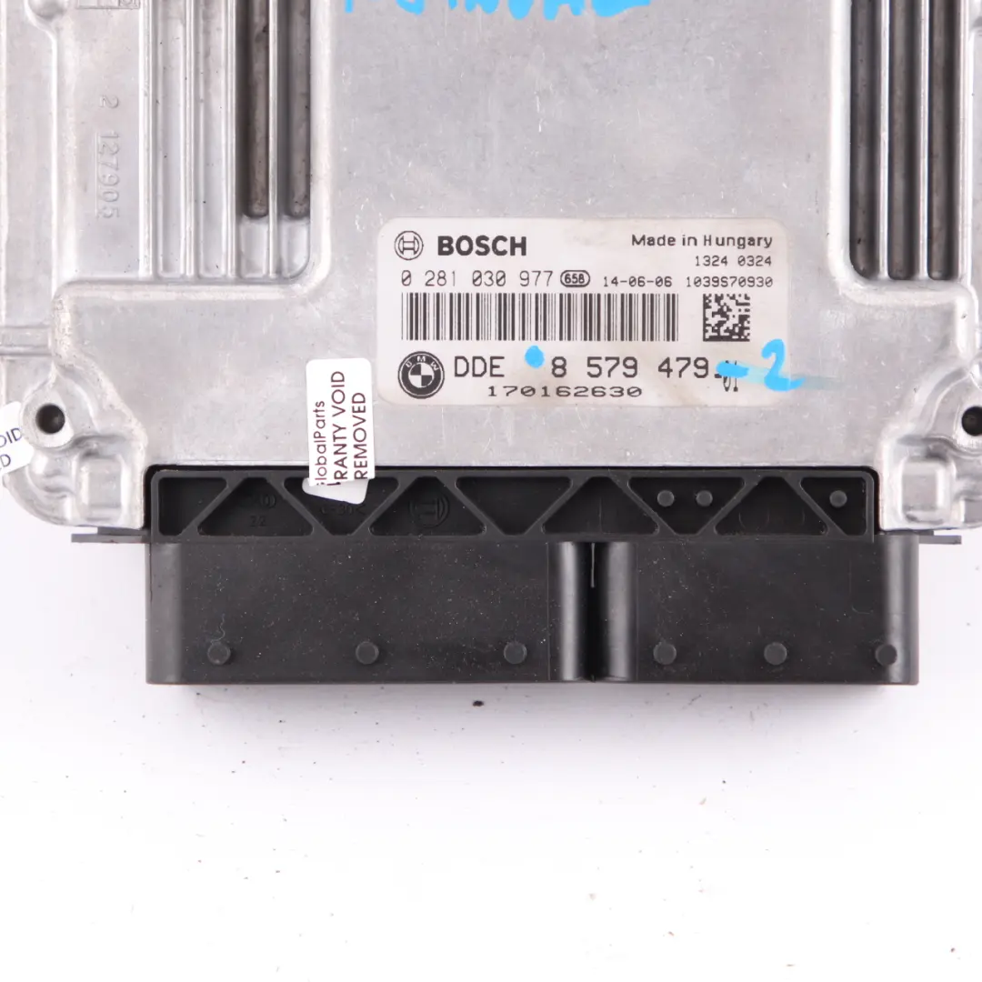 BMW F20 F21 F30 116d 316d N47N 116HP Engine Control Unit ECU DDE Manual - SKU 8579479-2 - Part number 8579479