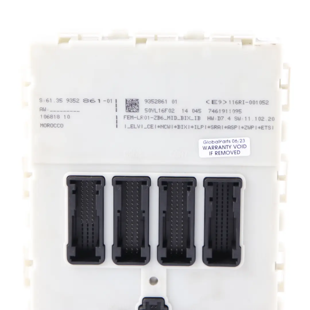 BMW F20 F21 F30 F31 116d 316d N47N 116HP ECU Kit DDE Key FEM Automatic - SKU 8579479-3 - Part number 8579479