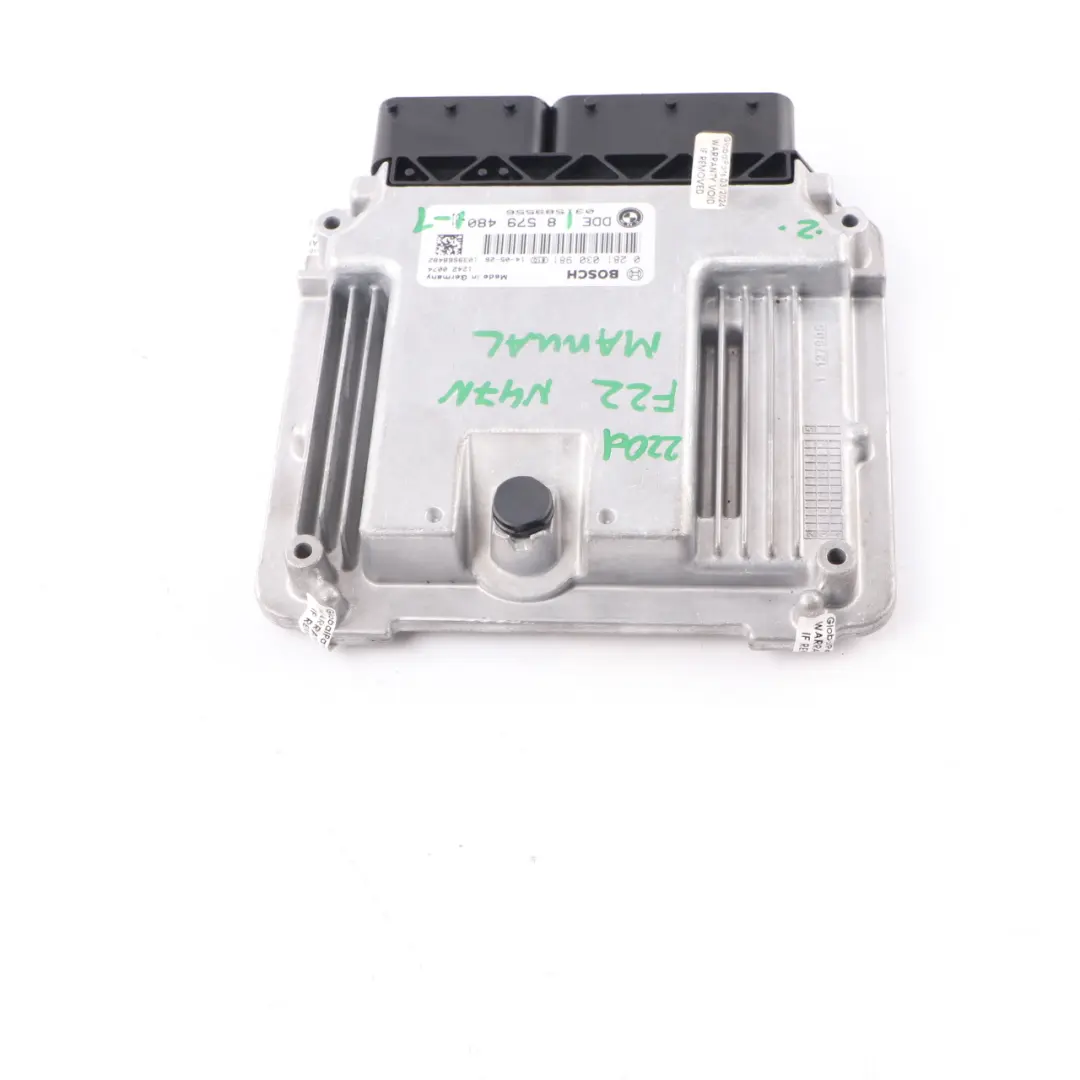 N47N 184HP ECU Silnika DDE Manual do BMW F20 120d F30 320d F10 520d o numerze 8579480 BMW F20 120d F30 320d F10 520d N47N 184HP ECU Silnika DDE Manual - SKU 8579480-1 - Numer Części 8579480