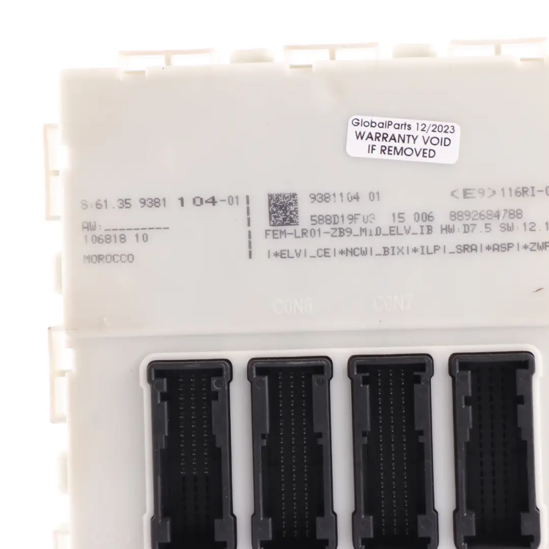 N47N 116HP ECU Kit DDE + Key + FEM Manual to BMW F20 F21 116d ed Diesel with Part number 8579482 BMW F20 F21 116d ed Diesel N47N 116HP ECU Kit DDE + Key + FEM Manual - SKU 8579482-4 - Part number 8579482