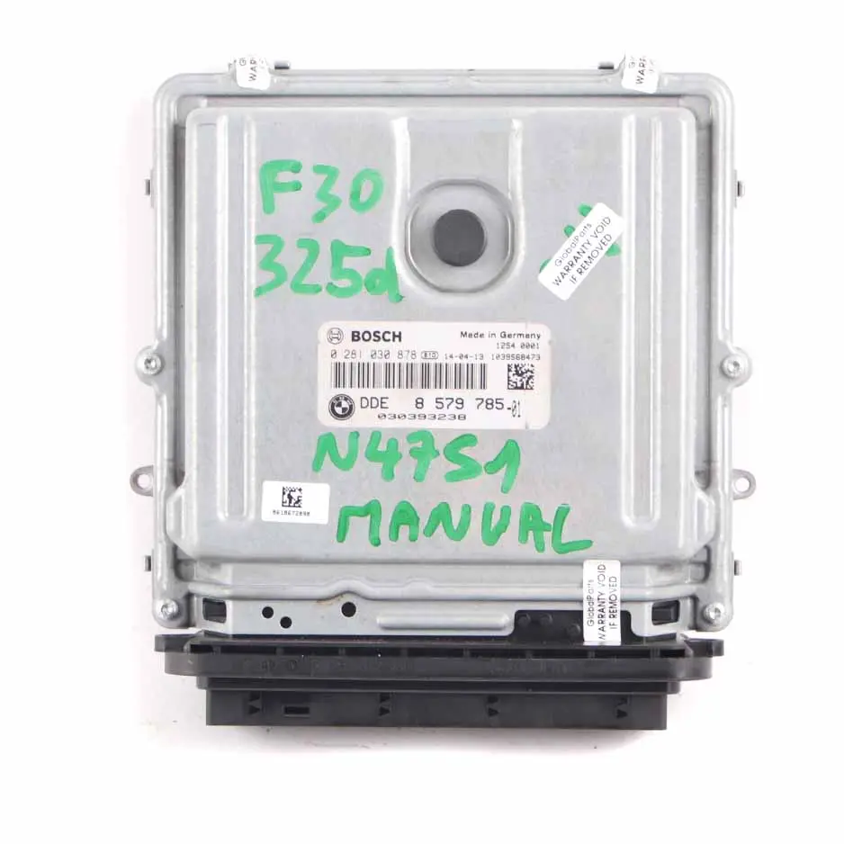 BMW F20 F30 125d 325d N47S1 218HP Engine Control Unit ECU DDE Manual - SKU 8579785 - Part number 8579785
