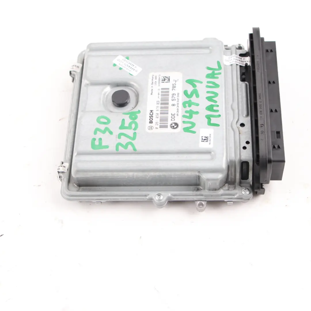 N47S1 218HP Unidad Control Motor ECU DDE Manual para BMW F20 F30 125d 325d con número de pieza 8579785 BMW F20 F30 125d 325d N47S1 218HP Unidad Control Motor ECU DDE Manual - SKU 8579785 - Número de pieza 8579785