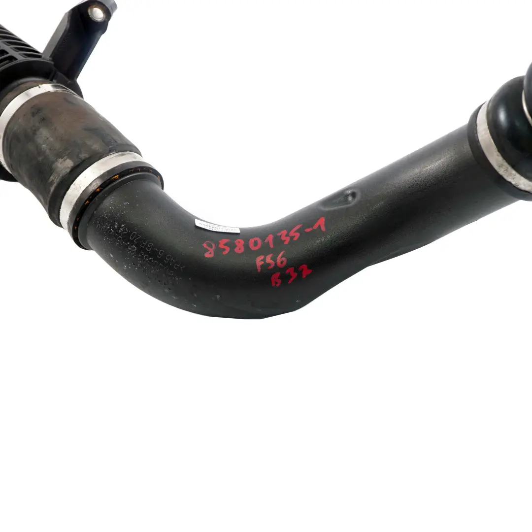 16d Mini Cooper D F55 F56 B37 Tuyau D'intercooler Charge Air pour BMW X1 F48 à propos du numéro de pièce 8580135 BMW X1 F48 16d Mini Cooper D F55 F56 B37 Tuyau D'intercooler Charge Air - SKU 8580135-1 - Numéro de pièce 8580135