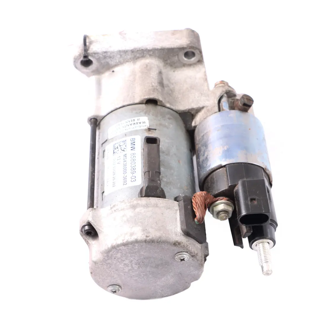 BMW F40 F45 X1 F48 Mini F55 F56 F57 F60 Diesel Motor de arranque - SKU 8580389 - Número de pieza 8580389