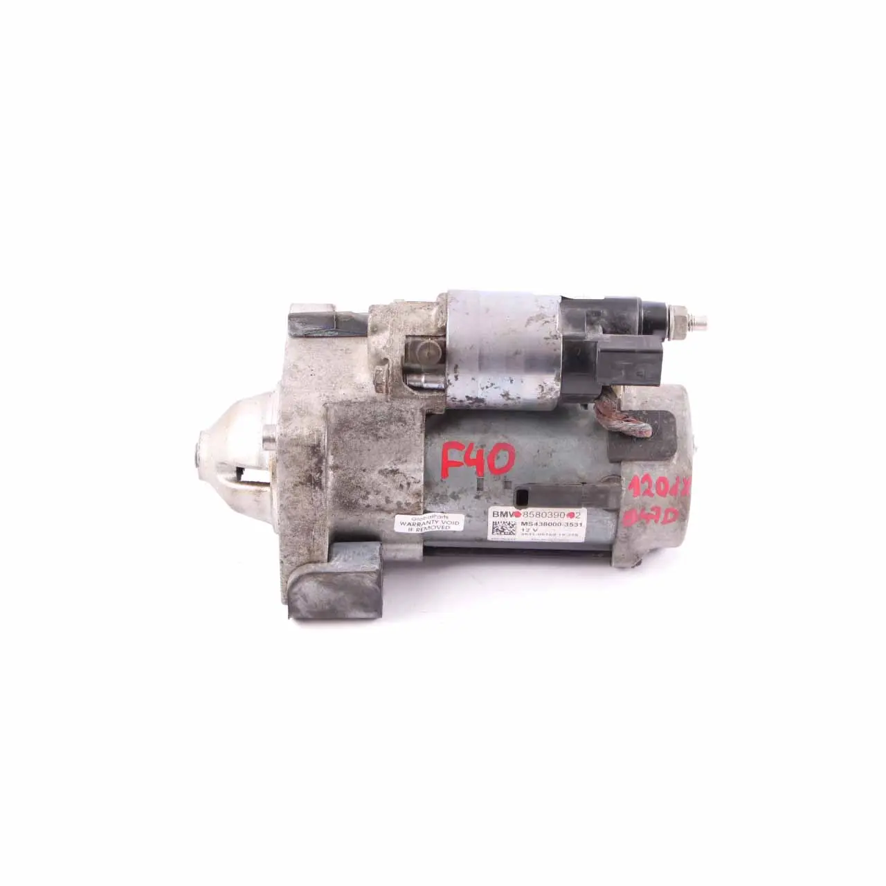 Démarreur BMW F40 F46 F48 B47B B47D B48E Diesel Motor Actuator 8580390