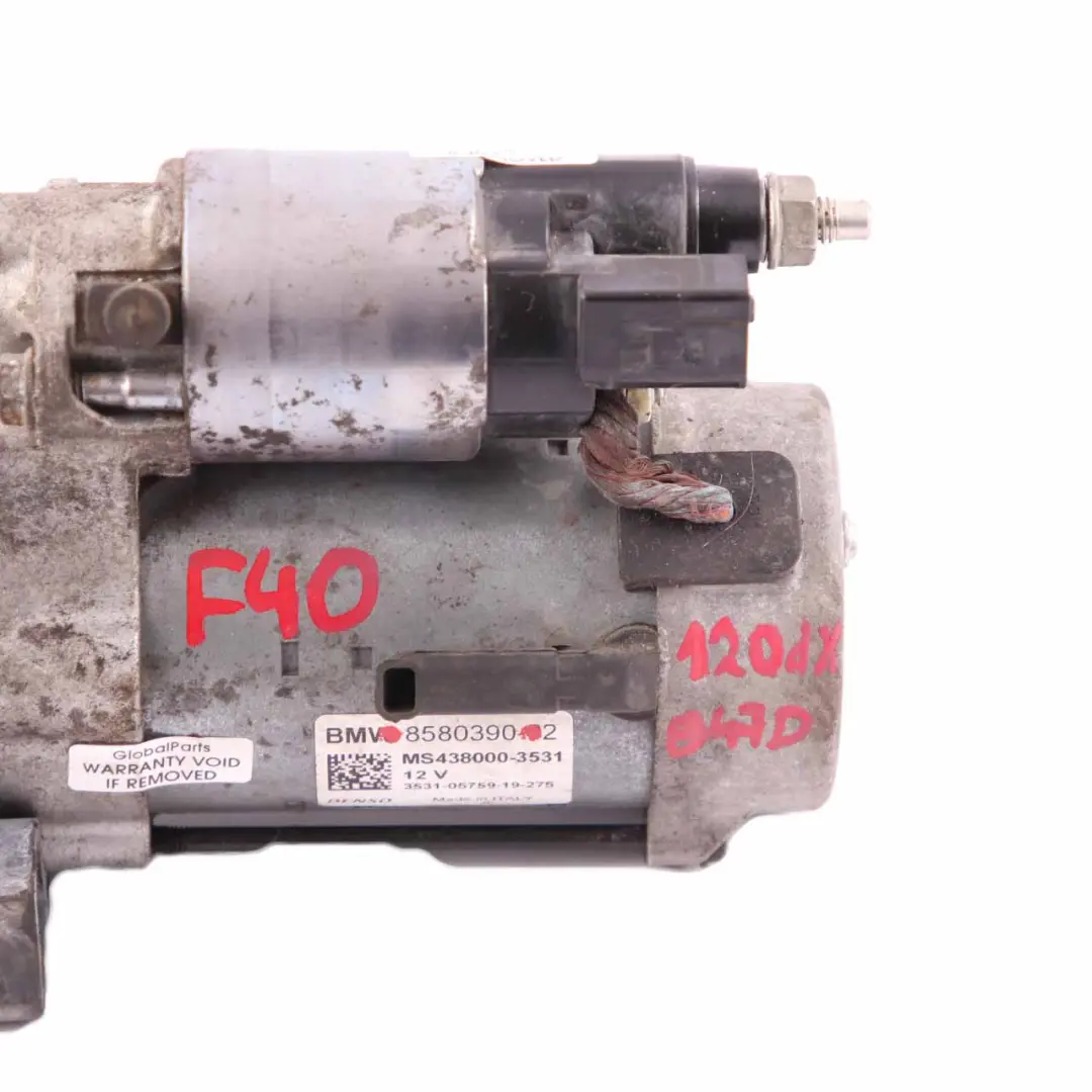  Démarreur BMW F40 F46 F48 B47B B47D B48E Diesel Motor Actuator - SKU 8580390 - Numéro de pièce 8580390