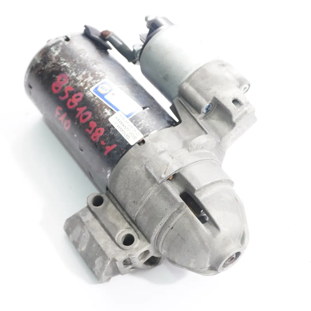 BMW E70 E71 F01 F02 F10 F11 F30 F31 Motor de arranque diesel NAPA - SKU 8581098-1 - Número de pieza 8581098