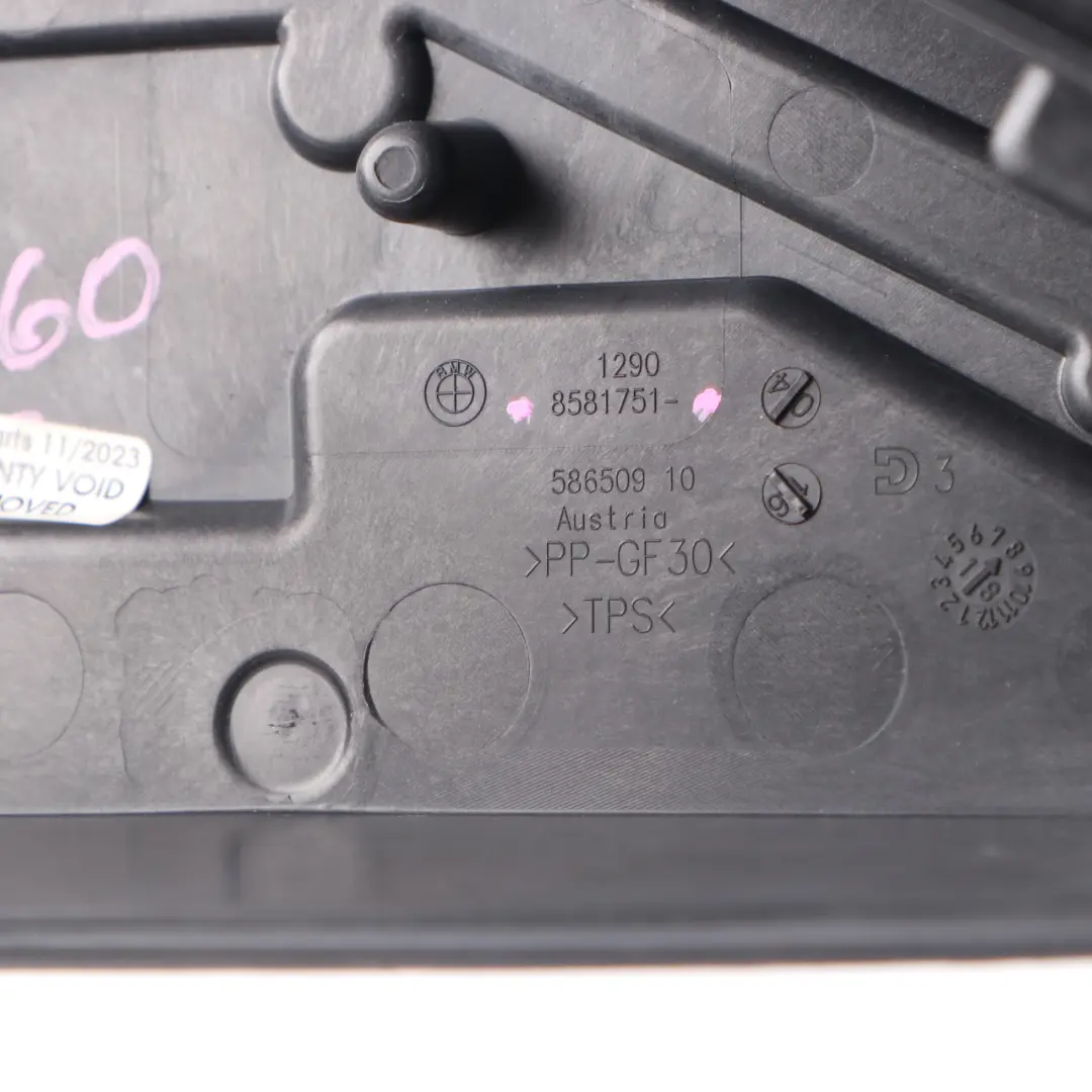 Motorsteuergerät ECU Abschirmung oberen für BMW F40 MINI F56 F57 F60 mit Teilenummer 8581751 BMW F40 MINI F56 F57 F60 Motorsteuergerät ECU Abschirmung oberen - SKU 8581751 - Teilenummer 8581751