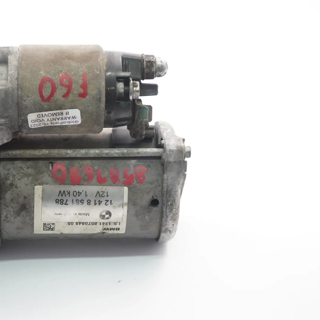 BMW F45 X1 F48 Mini Cooper F55 F56 F60 Diesel Motor de arranque - SKU 8581788 - Número de pieza 8581788
