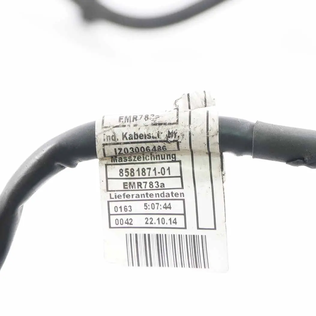 Engine Wiring BMW F10 F11 N57Z Diesel Gearbox Loom Module Harness - SKU 8581872 - Part number 8581872