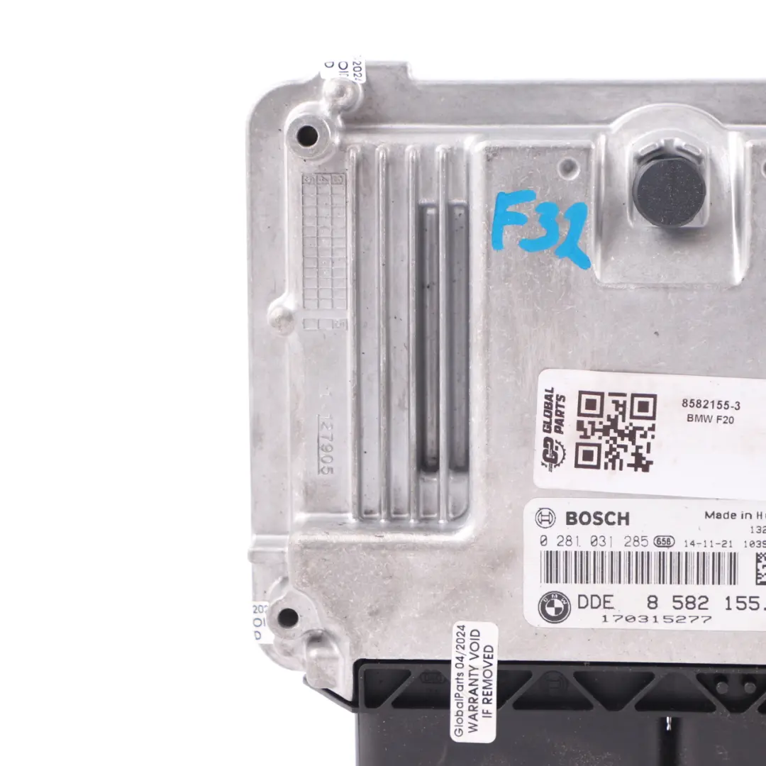 BMW F20 F30 F32 120Dx 320Dx 420Dx 184HP N47N Silnik ECU Automat - SKU 8582155-3 - Numer Części 8582155