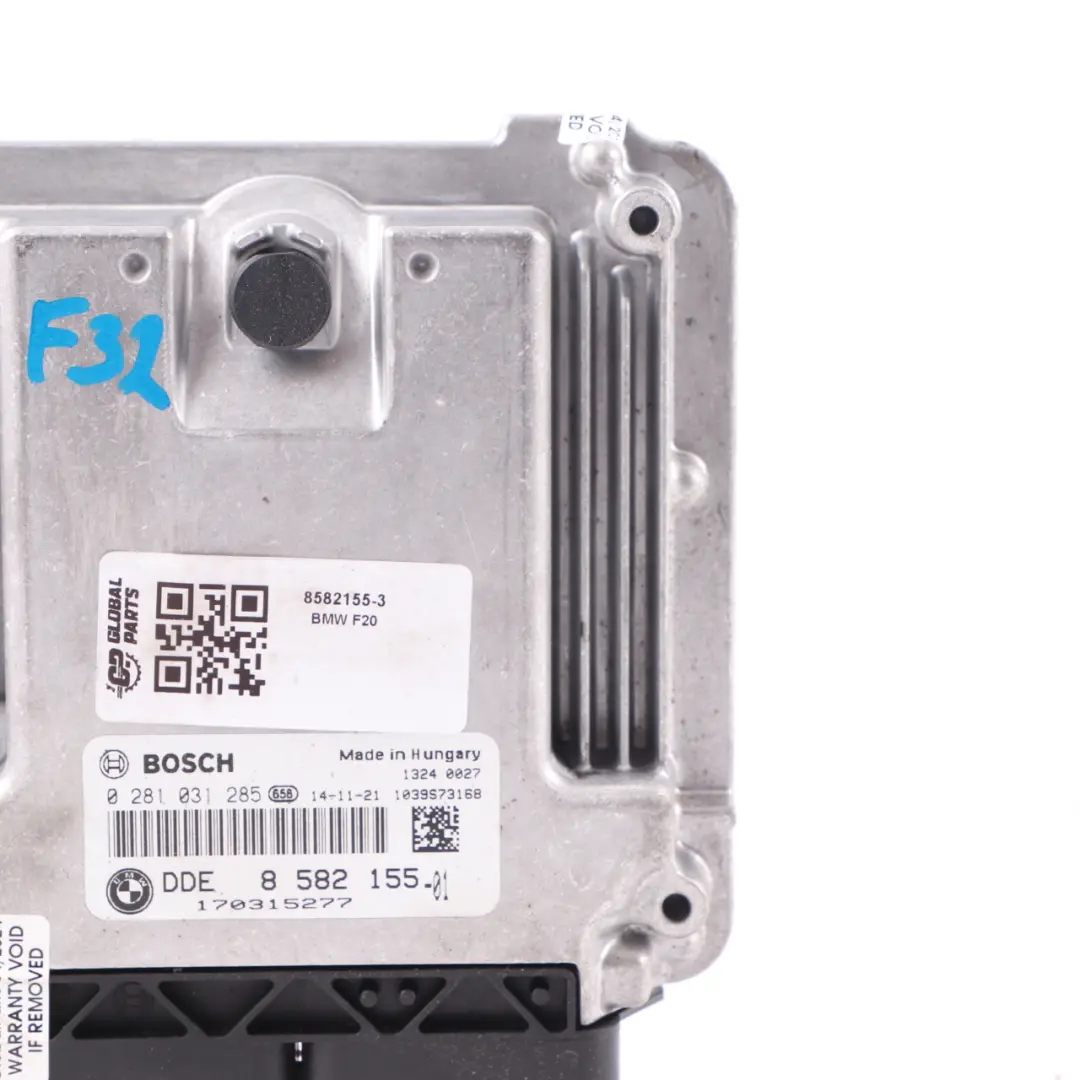 BMW F20 F30 F32 120Dx 320Dx 420Dx 184HP N47N Silnik ECU Automat - SKU 8582155-3 - Numer Części 8582155