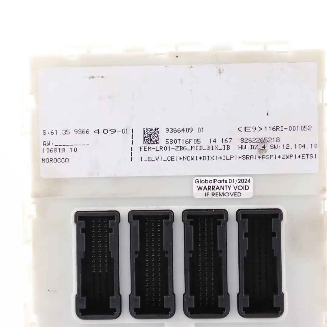 BMW F30 F32 335dX 435dX N57Z 313HP Engine ECU Kit DDE FEM Key Automatic - SKU 8582190-1 - Part number 8582190