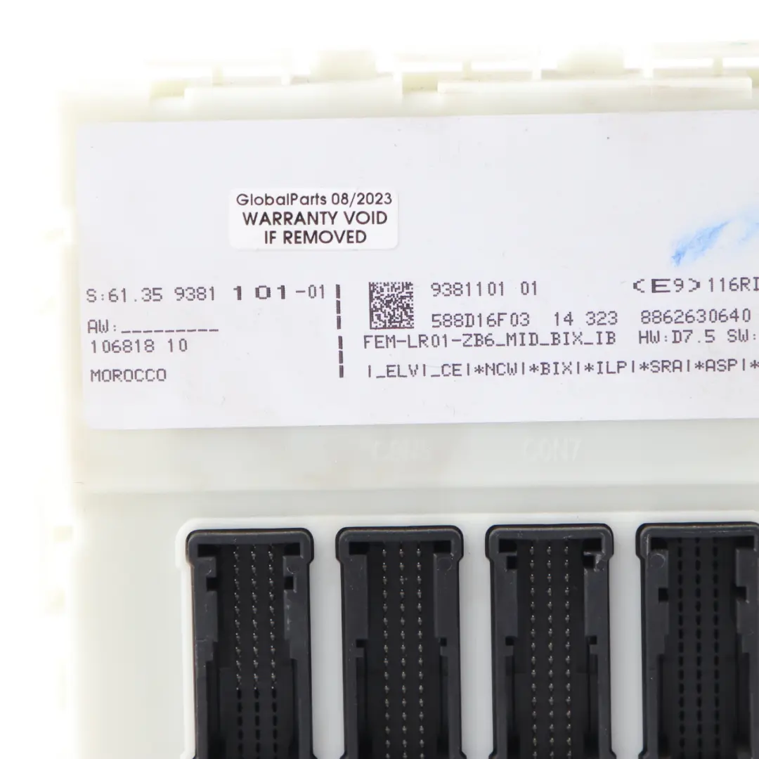 BMW F20 F21 116d N47N 116HP ECU Kit DDE + Key + FEM Automatic - SKU 8582280-2 - Part number 8582280