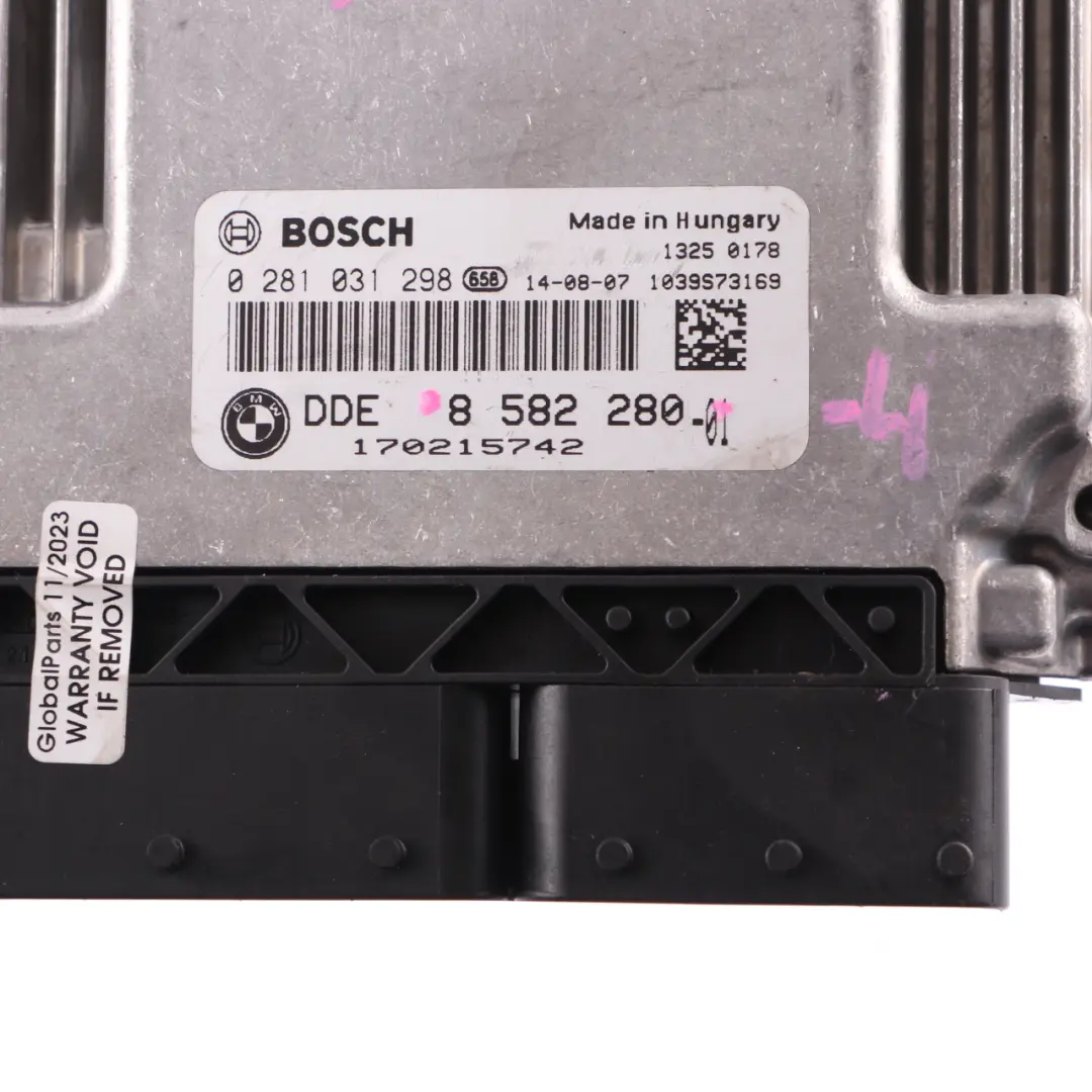 BMW F20 116d N47N 116HP Komputer Sterownik Silnika ECU DDE Automat - SKU 8582280-4 - Numer Części 8582280