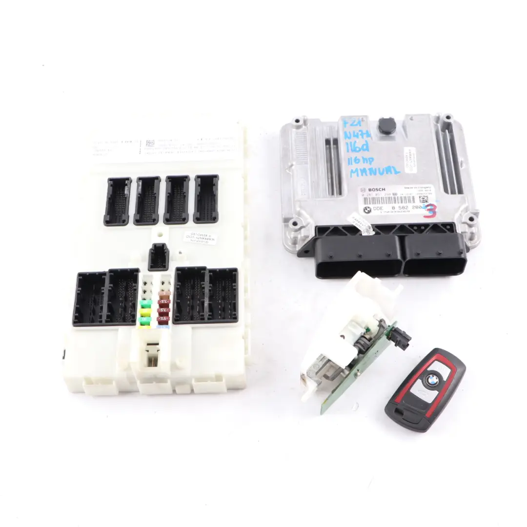 Engine Control ECU BMW F20 F21 116d N47N 116HP DDE Manual Transmission - SKU 8582280 - Part number 8582280