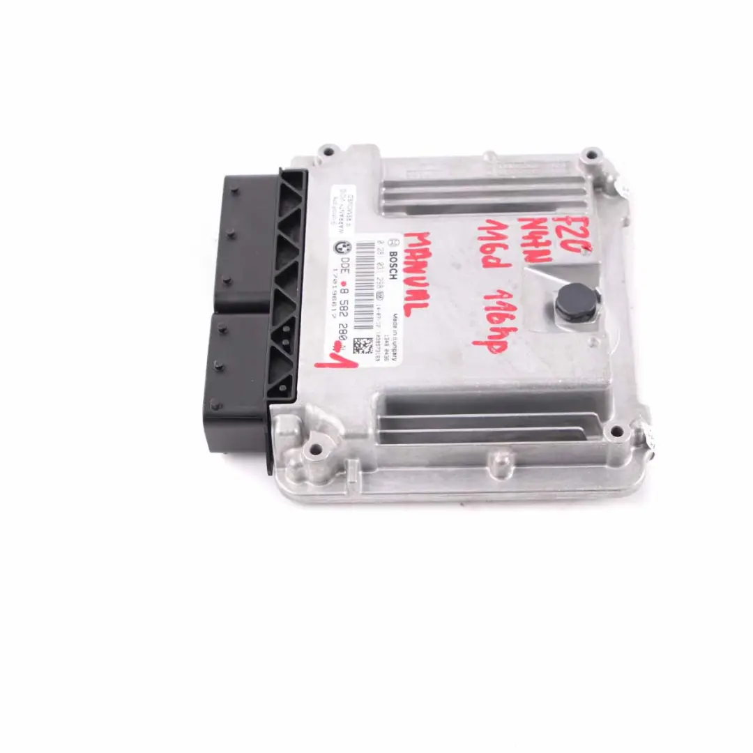 Engine Control ECU BMW F20 F21 116d N47N 116HP DDE Manual Transmission - SKU 8582280 - Part number 8582280