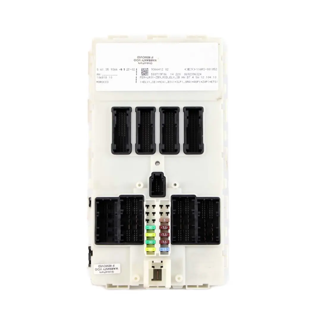 BMW F20 F30 125d 325d N47S1 Engine Control Unit ECU DDE FEM Lock Key - SKU 8582521-1 - Part number 8582521