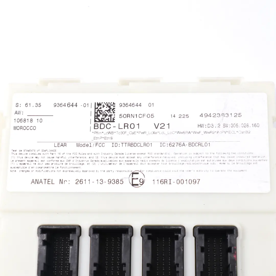 Mini F55 F56 Cooper D B37 Diesel Engine ECU Kit DDE BDC + Key Automatic - SKU 8582719-5 - Part number 8582719
