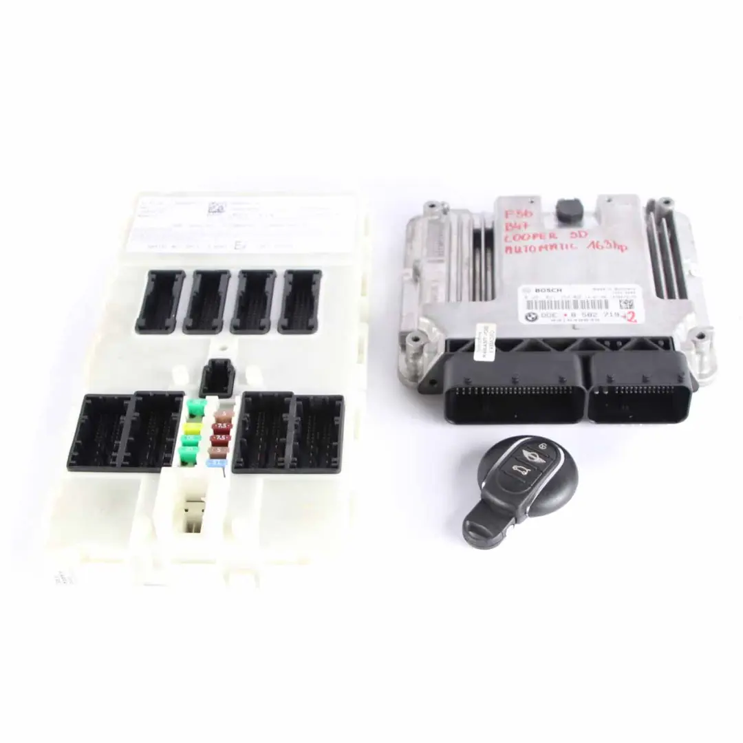 Mini F55 F56 Cooper SD B47 Diesel Engine ECU Kit DDE BDC Key Automatic - SKU 8582719-2 - Part number 8582719