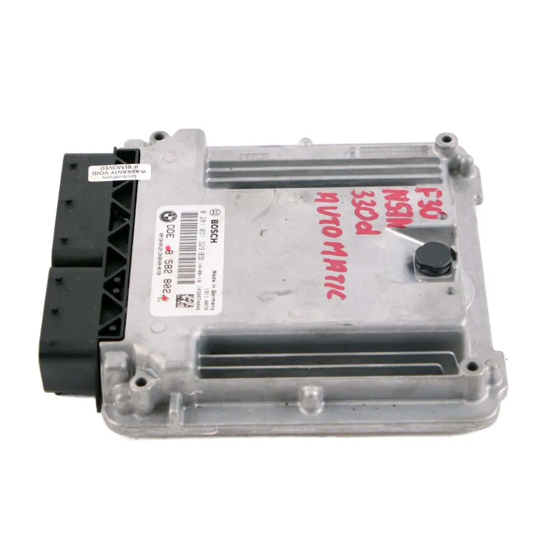  Control Unit BMW F10 F30 F31 330d 530d Diesel N57N Engine ECU DDE - SKU 8582802 - Part number 8582802