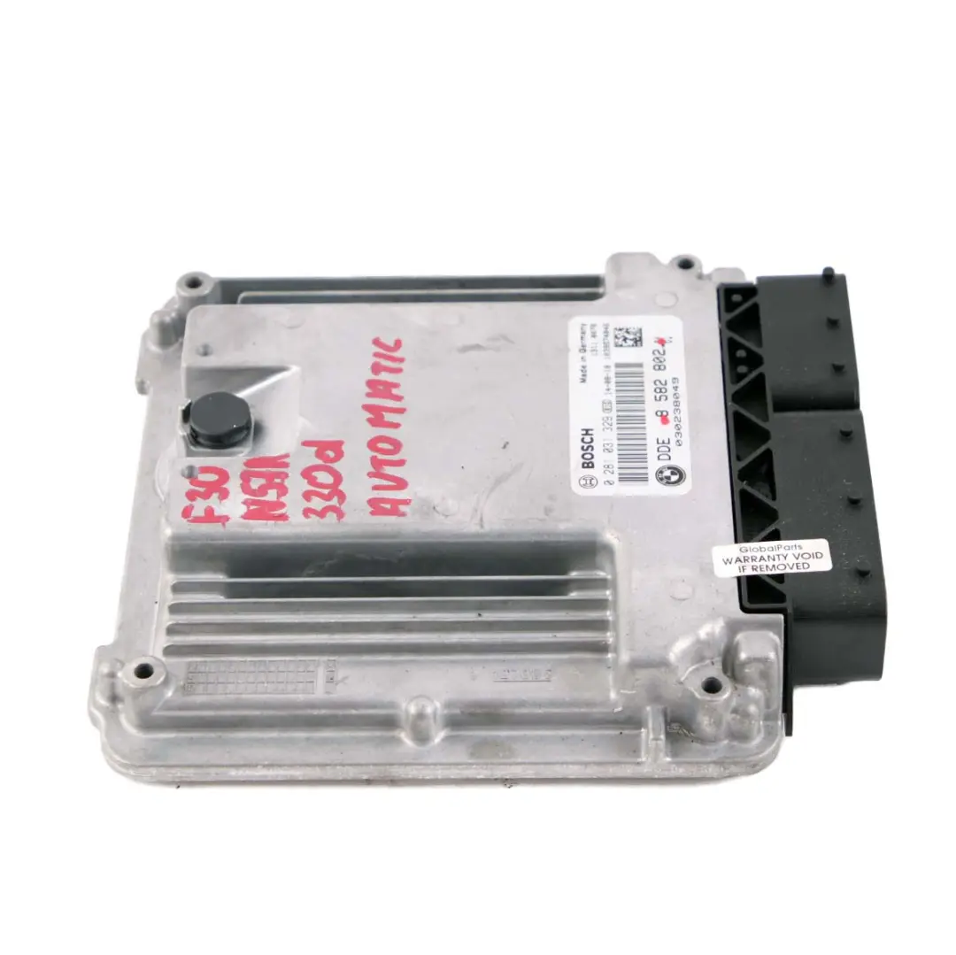  Control Unit BMW F10 F30 F31 330d 530d Diesel N57N Engine ECU DDE - SKU 8582802 - Part number 8582802