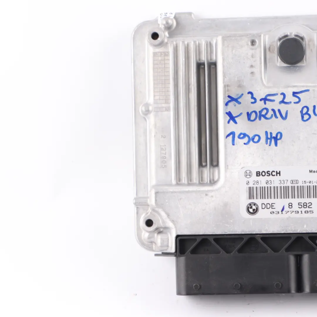 B47 190HP Engine Control Unit ECU Automatic to BMW F20 F30 LCI 120d 320d with Part number 8582886 BMW F20 F30 LCI 120d 320d B47 190HP Engine Control Unit ECU Automatic - SKU 8582886 - Part number 8582886