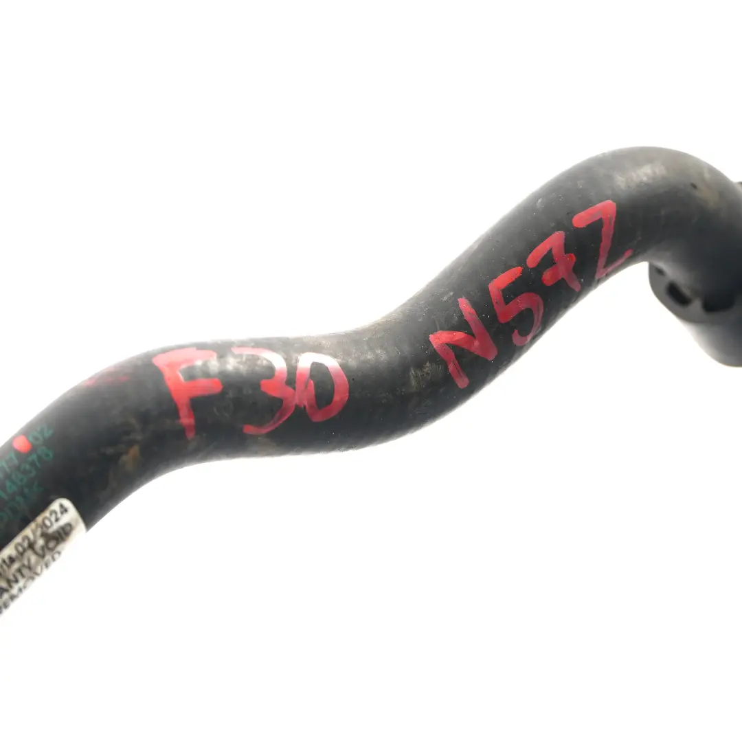 Tuyau d'eau BMW F30 F31 335dX F32 F36 435dX N57Z tuyaux refroidissement pour à propos du numéro de pièce 8583477 Tuyau d'eau BMW F30 F31 335dX F32 F36 435dX N57Z tuyaux refroidissement - SKU 8583477 - Numéro de pièce 8583477