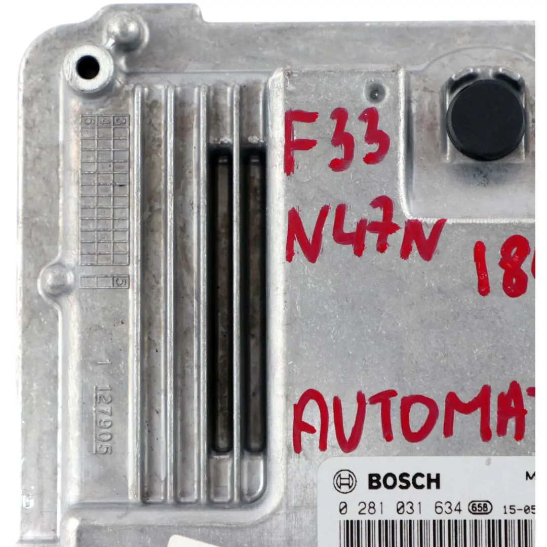 BMW 3 F30 F31 320d Diesel N47N 184KM Komputer Silnika ECU Zestaw - SKU 8584276-2 - Numer Części 8584276