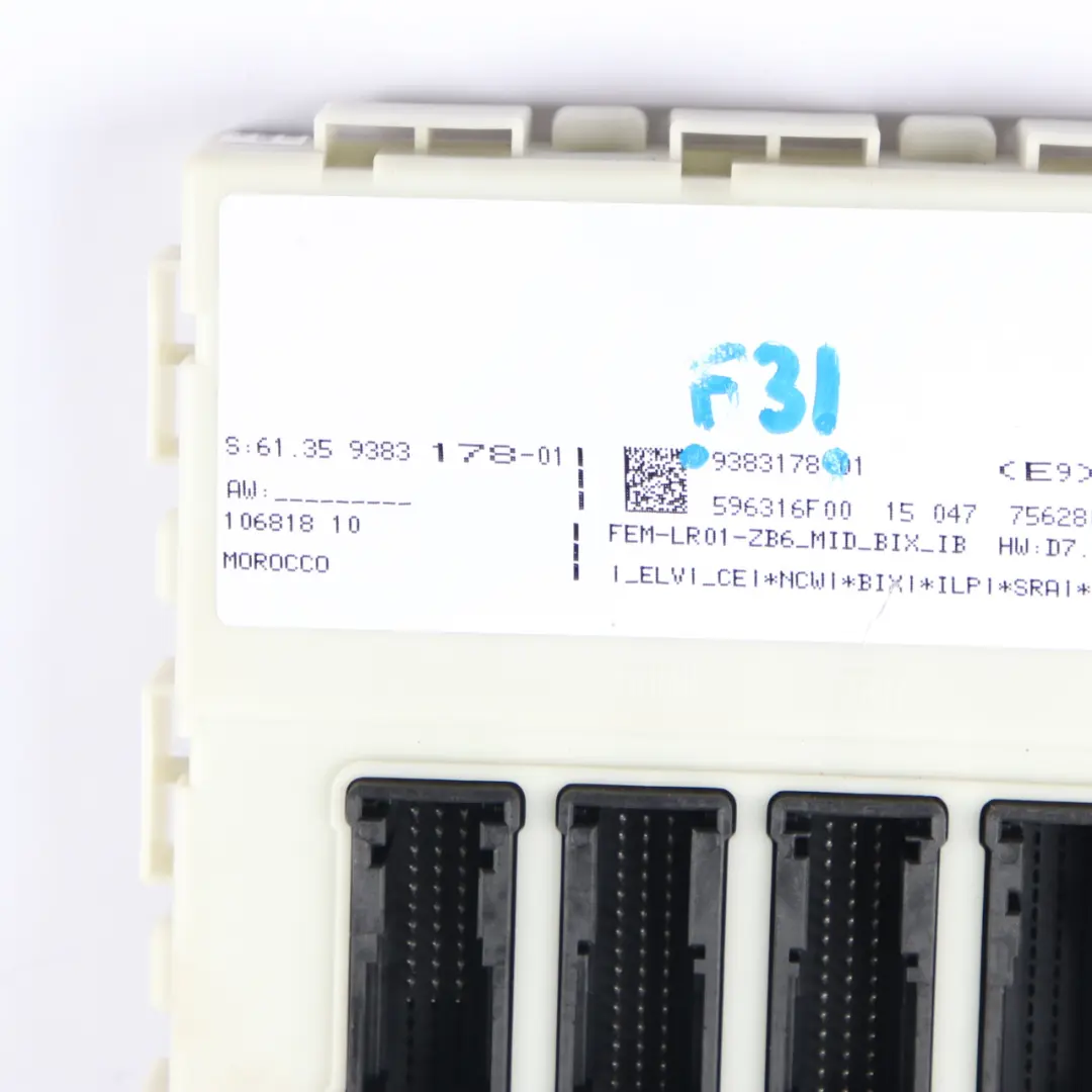 BMW F22 F30 F31 218d 318d Diesel N47N 143HP Engine ECU Kit DDE Key FEM - SKU 8584279-1 - Part number 8584279